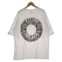 EXAMPLE エグザンプル バックバンダナサークルプリント Tシャツ ホワイト Size XL 福生店