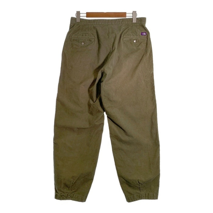 THE NORTH FACE PURPLE LABEL ノースフェイス パープルレーベル Corduroy Wide Tapered Pants コーデュロイワイドテーパードパンツ NT5155N Size 34 福生店