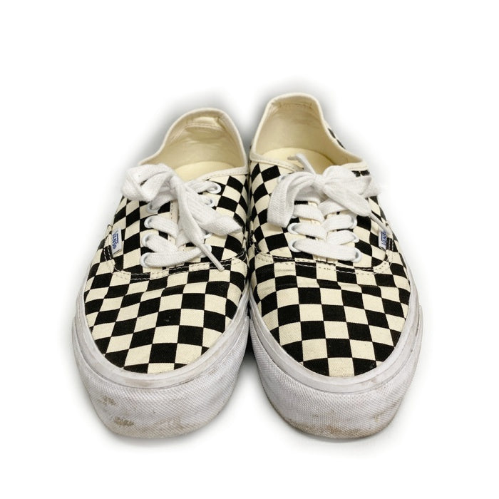 VANS ヴァンズ Authentic Reissue 44 オーセンティック チェッカーボード ホワイト×ブラック size28cm 瑞穂店