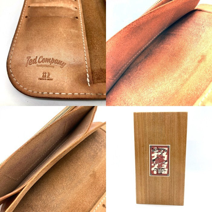Ted Company テッドカンパニー デビル刻印 レザー長財布 ブラウン ※箱付き 瑞穂店