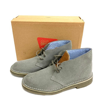 Clarks クラークス Herschel ハーシェル Desert Boot デザートブーツ スウェード グレー sizeUK7 瑞穂店