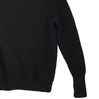 ANDERSEN ANDERSEN アンデルセンアンデルセン タートルネック ハイネック ウール リブニットセーター ブラック フィンガーホール Size XS 福生店