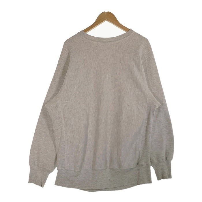 90`s Champion チャンピオン UNIVERSITY VIRGINIA リバースウィーブ プリント クルーネックスウェットトレーナー アッシュグレー Size L-XL 相当 福生店