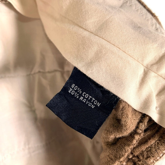 00's NAUTICA RIGGER ノーティカ 2タック コーデュロイトラウザーパンツ ブラウン Size 36×32 福生店
