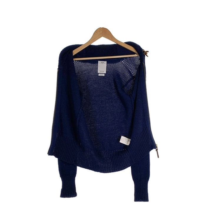 VISVIM ビズビム STURGIS SWEATER F.Z ショールカラー ジップアップウールセーター ネイビー 0113205012005 Size 0 福生店