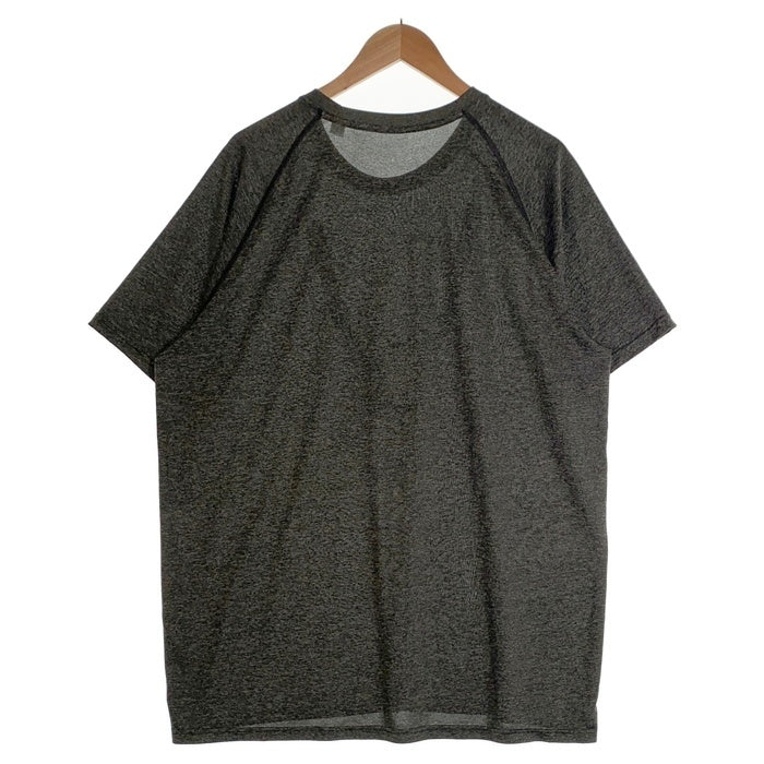 ADIDAS アディダス マイアミ大学 カレッジロゴ 半袖 Tシャツ チャコール Size 2XL 福生店