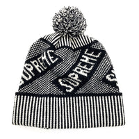Supreme シュプリーム 21FW Banner Beanie バナー ビーニー ニット帽 ブラック 瑞穂店