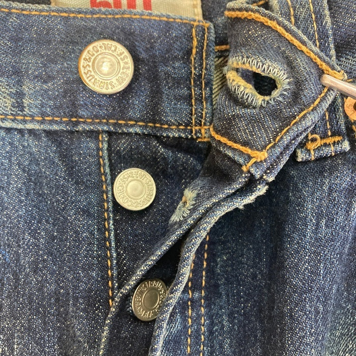 STUSSY ステューシー × Levi's リーバイス 501 Repair Damage Denim Pants リペア ダメージ デニムパンツ インディゴ sizeW34 瑞穂店