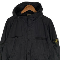 STONE ISLAND ストーンアイランド SI PA/PL SEERSUCKER-TC シアサッカー ブルゾン ブラック 721545329 Size XL 福生店