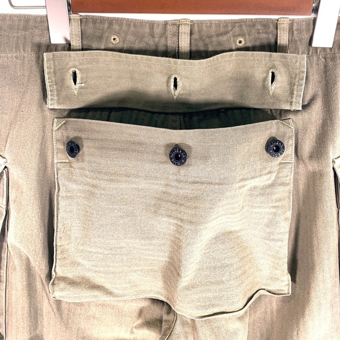WAREHOUSE ウエアハウス USMC HBT Monkey Pants ヘリンボーン モンキーパンツ ライトオリーブ Size 31 福生店