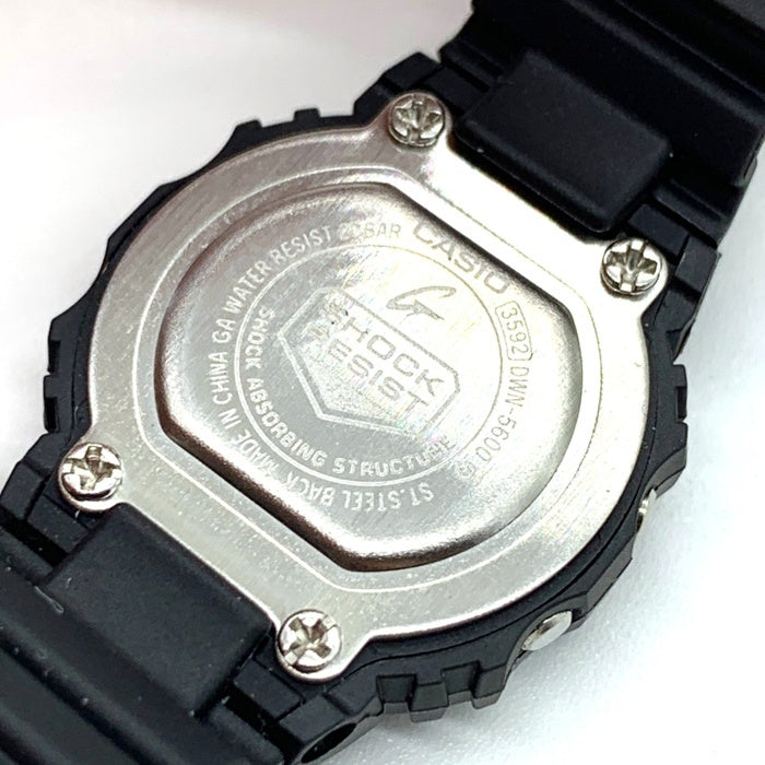 CASIO カシオ G-SHOCK ジーショック nano ナノ 腕時計 指時計 ブラック DWN-5600-1JR 福生店