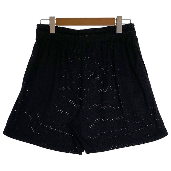 Eric Emanuel エリック エマニエル EE BASIC BLACK SKYLINE SHORTS メッシュ ショーツ ブラック Size XL 福生店