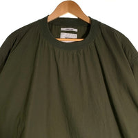WTAPS ダブルタップス 23SS SMOCK SS COTTON WEATHER スモック ショートスリーブシャツ コットン プルオーバー グリーン 231TQDT-SHM06 Size 04 福生店