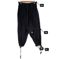 Y-3 ワイスリー Drawstring 3/4 Pants ドローストリング パンツ サルエル 七分丈 ブラック DY7174 12/18 Size XS 福生店