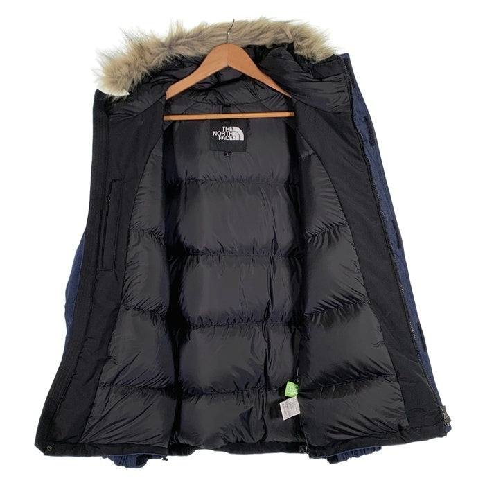 THE NORTH FACE ノースフェイス ナイロンデニム エレバスジャケット ダウン インディゴ ND92341R Size L 福生店