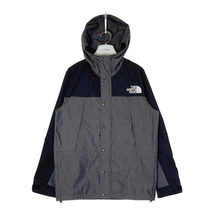 THE NORTH FACE ノースフェイス NP12032 マウンテンライト デニムジャケット ブラック×グレー sizeM 瑞穂店