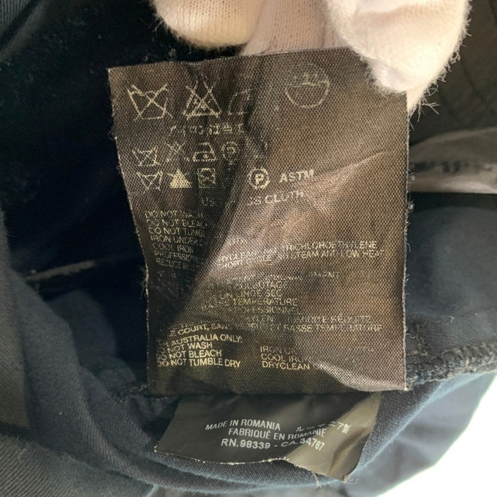 PRADA プラダ 裾ジップ パンツ ブラック Size ウエスト約80cm 福生店