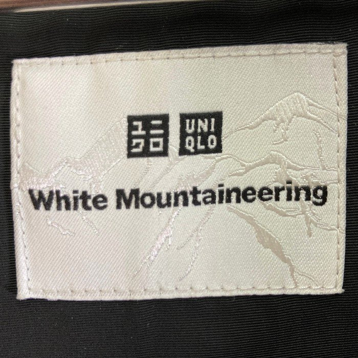 WHITE MOUNTAINEERING ホワイトマウンテニアリング × UNIQLO ユニクロ ハイブリッドダウンオーバーサイズパーカ ダウンジャケット ブラック sizeXL 瑞穂店