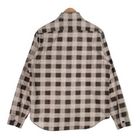 Subculture サブカルチャー BLOCK CHECK SHIRT ブロックチェックシャツ ブラック ホワイト SCTP-A2404 Size 2 福生店