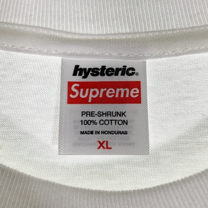 SUPREME シュプリーム 23AW Hysteric Glamour ヒステリックグラマー pinup Tee 半袖 Tシャツ ホワイト Size XL 福生店