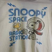 TOYS McCOY トイズマッコイ SNOOPY スヌーピー SPACE RADIO STATION プリントTシャツ オフホワイト TMC2441 Size L 福生店