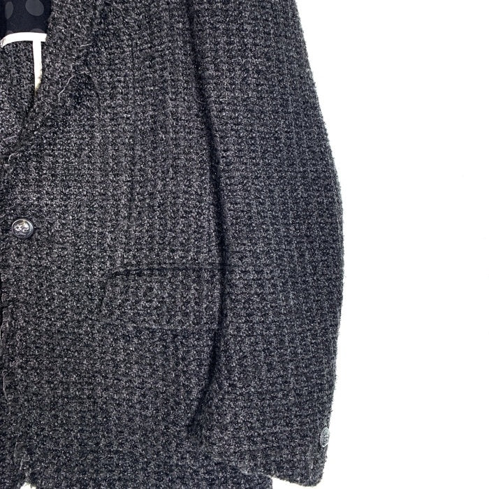 FranCisT MOR.K.S. フランシストモークス ポリエステル ウール 1B テーラードジャケット グレー MO1351RL Size 4 福生店