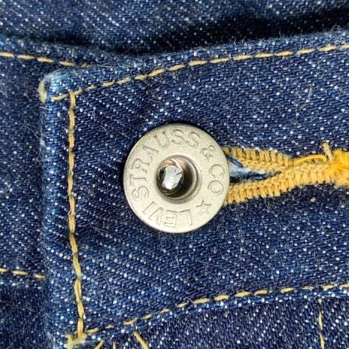 80's LEVI'S リーバイス 701XX BIG E 復刻 バックルバック テーパードデニムパンツ インディゴ 紙パッチ 日本製 89年 Size 34×33 福生店