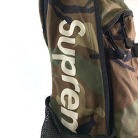 Supreme シュプリーム 14SS Logo Backpack ロゴ バックパック リュック ウッドランドカモ 福生店