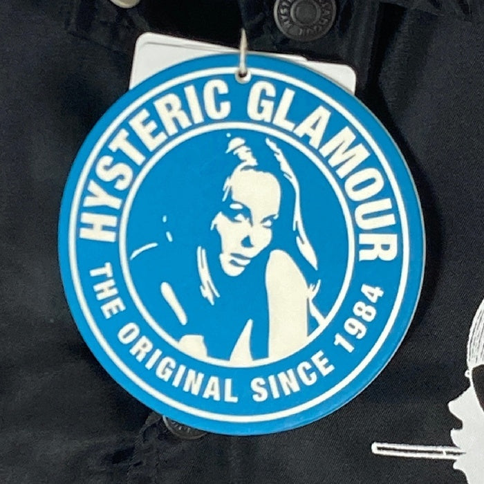 HYSTERIC GLAMOUR ヒステリックグラマー ROYAL TRUX/RADIO VIDEO コーチジャケット 02173AB22 ブラック sizeS 瑞穂店