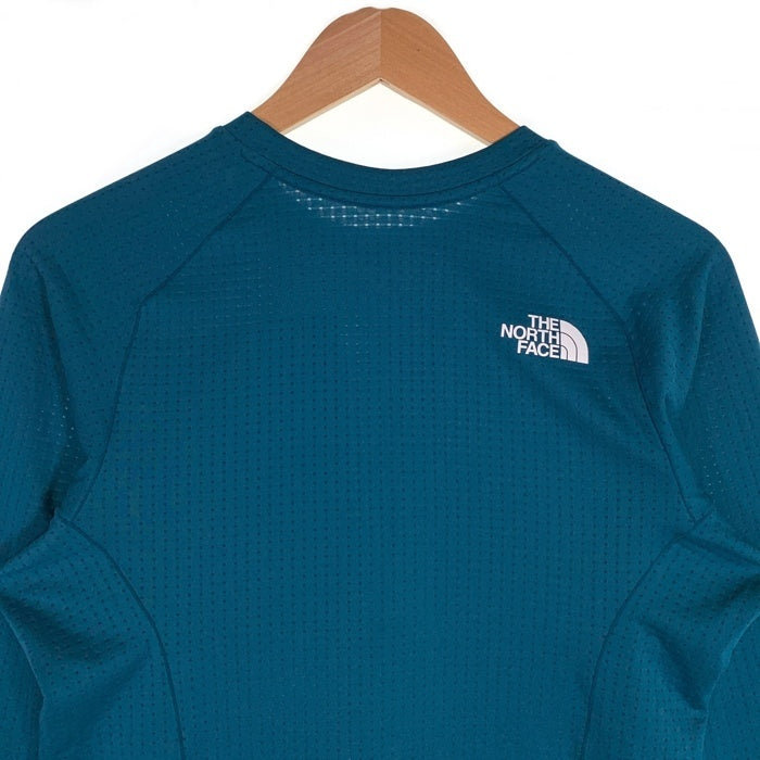 THE NORTH FACE ノースフェイス Expedition Dry Dot Crew エクスペディション ドライドットクルー 長袖 Tシャツ ロンT ブルーモス NT12123 Size L 福生店