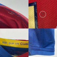 NIKE ナイキ 146980 FCバルセロナ ロナウジーニョ １０番 06/07 ユニフォーム ホーム 半袖 ブルー sizeXL 瑞穂店