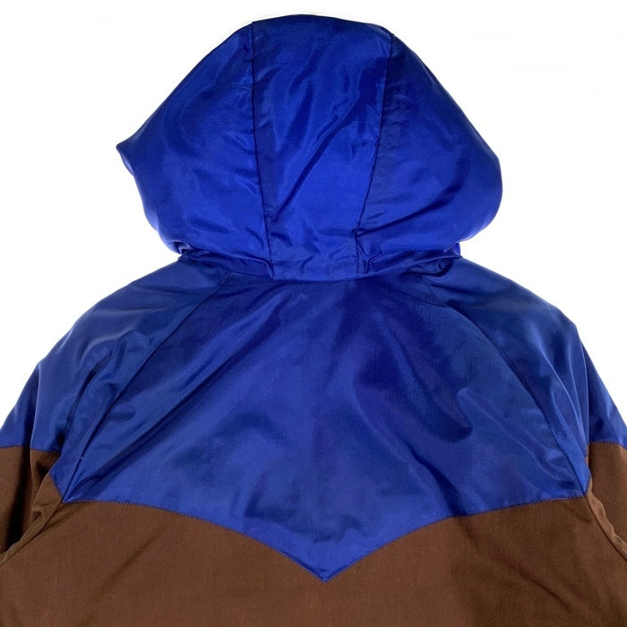 70’s Powderhorn パウダーホーン ウエスタンヨーク マウンテンパーカー 中綿 ブラウン ブルー Size M 福生店