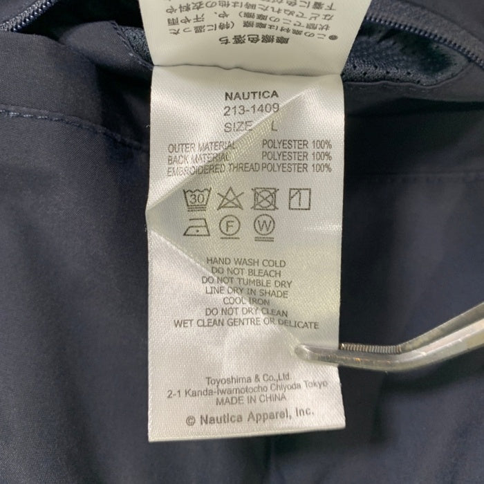 NAUTICA ノーティカ Recycled PET Track Pants ナイロン トラックパンツ ネイビー 213-1409 Size L 福生店