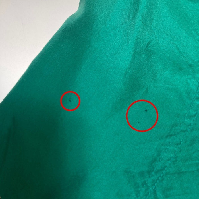 ジップアップ リブブルゾン グリーン Size L 瑞穂店