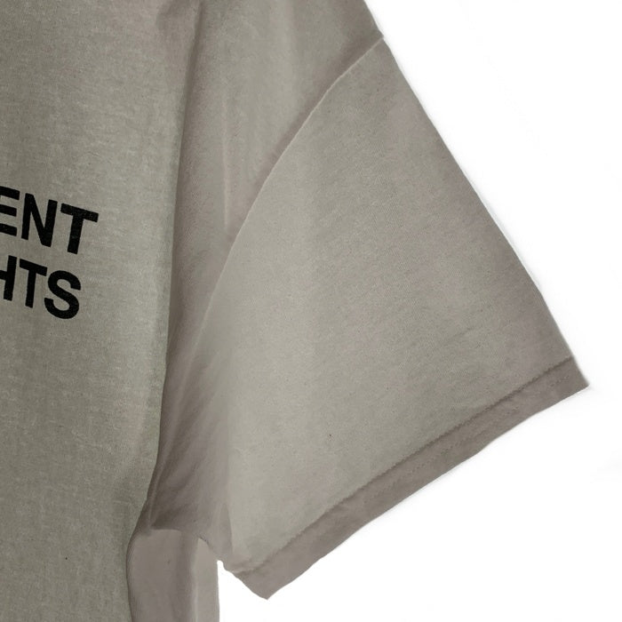 FORTY PERCENT AGAINST RIGHTS フォーティーパーセント アゲインストライツ ロゴプリント 半袖 Tシャツ ホワイト Size M 福生店