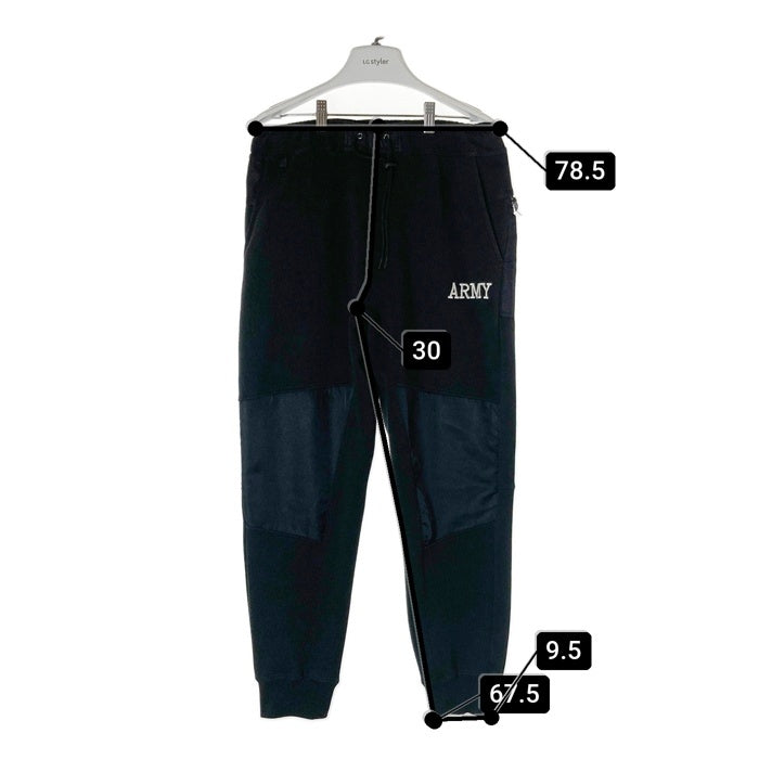 AVIREX アヴィレックス 6126151 ARMY TRAINING JOG PANTS アーミー トレーニング ジョグパンツ ブラック sizeL 瑞穂店