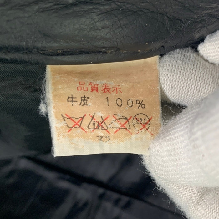 JOHNBULL ジョンブル レザーショートパンツ ハーフ ブラック 牛革 Size w74cm 福生店