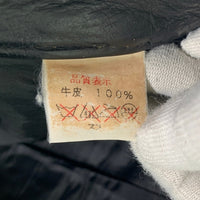 JOHNBULL ジョンブル レザーショートパンツ ハーフ ブラック 牛革 Size w74cm 福生店