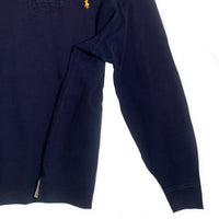 Polo By Ralph Lauren ポロ バイ ラルフローレン 長袖 ラグビーシャツ ネイビー Size XL 福生店