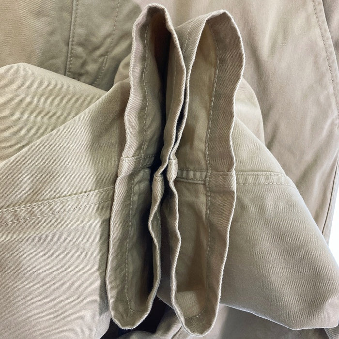 GANRYU COMME des GARCONS ガンリュウ EN-P003 シンチバック サルエル チノパンツ ベージュ sizeL※股部分汚れあり 瑞穂店
