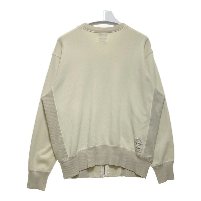 TOYS McCOY トイズマッコイ US ARMY ジップアップ スウェットカーディガン アイボリー Size M 瑞穂店