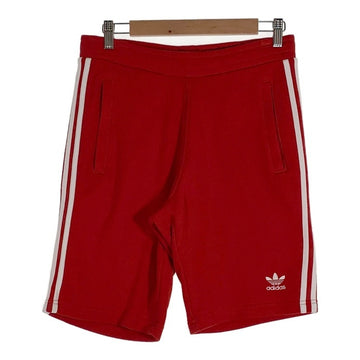 adidas アディダス SST SHORTS スリープストライプ ショートパンツ コットン レッド DV1525 Size JP M 福生店