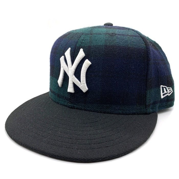 NEWERA ニューエラ 59FIFTY BASEBALL CAP NEWYORK YANKEES ベースボールキャップ ニューヨークヤンキース ブラックウォッチ Size 7 1/2 (59.6cm) 福生店