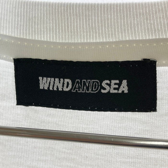 WIND AND SEA ウィンダンシー  WDS-ITLIV-02 its a living Tシャツ ホワイト sizeM 瑞穂店