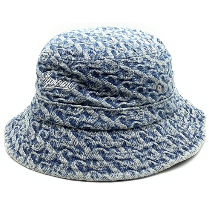 SUPREME シュプリーム 21AW Monogram Denim Crusher Hat モノグラム