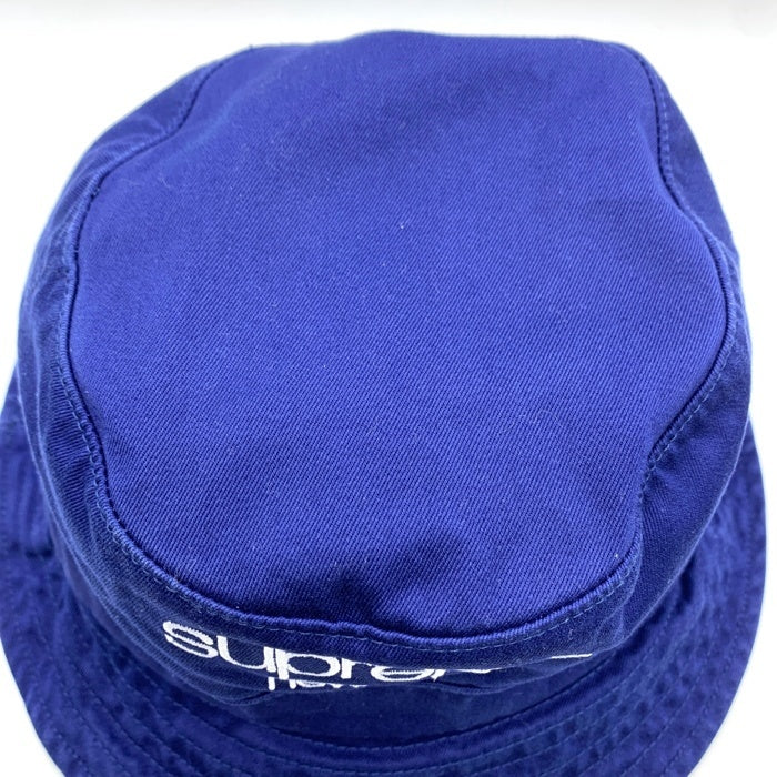 SUPREME シュプリーム 24SS Chino Twill Crusher チノツイル クラッシャーハット バケット ネイビー USA製 Size M/L 福生店