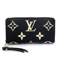LOUIS VUITTON ルイ ヴィトン モノグラム・アンプラント ジッピーウォレット 長財布 ブラック M80481 福生店