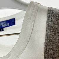 JUNYA WATANABE COMME des GARCONS MAN ジュンヤワタナベ コムデギャルソンマン メッシュ パッチワーク Tシャツ ホワイト sizeS 瑞穂店