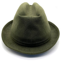 Borsalino ボルサリーノ フェイクスウェード 中折れハット ディープグリーン 日本製 BX202-08A00 Size 57cm 福生店