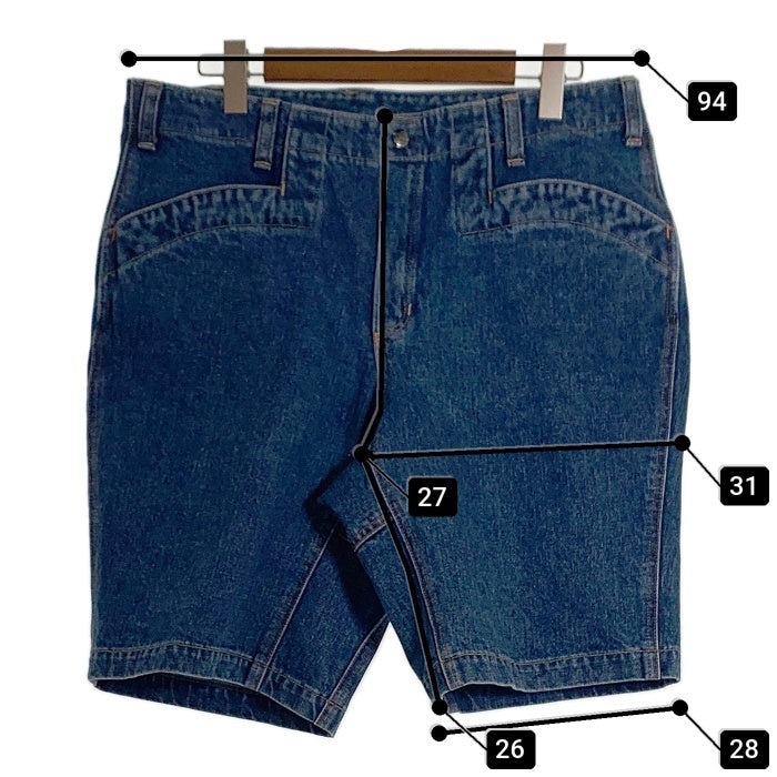 TENDERLOIN テンダーロイン DENM SHORTS WASH ウォッシュ デニムショーツ インディゴ Size M 福生店